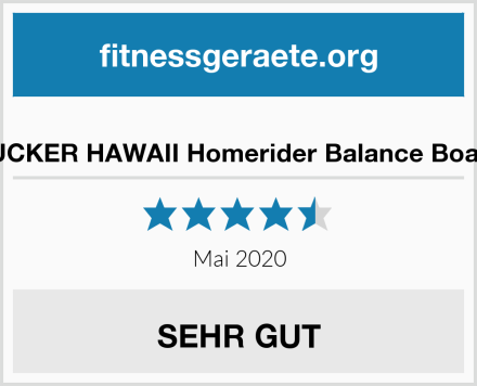  JUCKER HAWAII Homerider Balance Board Test