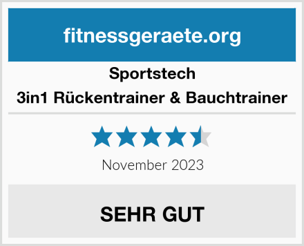 Sportstech 3in1 Rückentrainer & Bauchtrainer Test