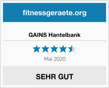  GAINS Hantelbank Test