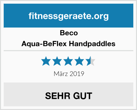 Beco Aqua-BeFlex Handpaddles Test
