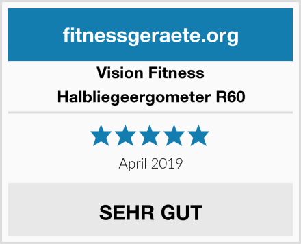 Vision Fitness Halbliegeergometer R60 Test