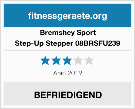 Bremshey Sport Step-Up Stepper 08BRSFU239 Test
