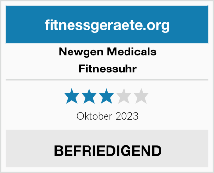 Newgen Medicals Fitnessuhr Test