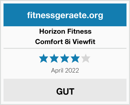 Horizon Fitness Comfort 8i Viewfit Test