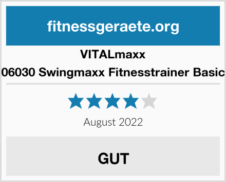 VITALmaxx 06030 Swingmaxx Fitnesstrainer Basic Test