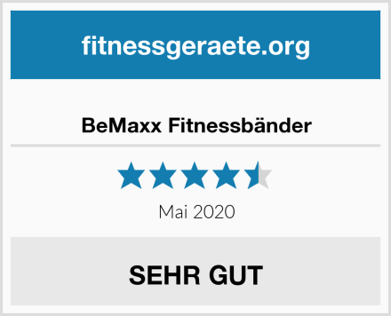  BeMaxx Fitnessbänder Test