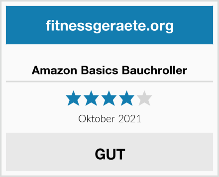  Amazon Basics Bauchroller Test