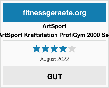 ArtSport ArtSport Kraftstation ProfiGym 2000 Set Test