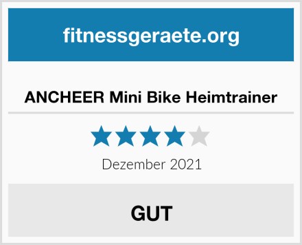  ANCHEER Mini Bike Heimtrainer Test