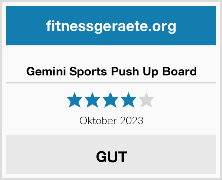  Gemini Sports Push Up Board Test