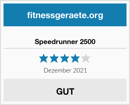  Speedrunner 2500 Test