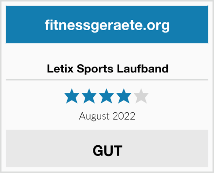  Letix Sports Laufband Test