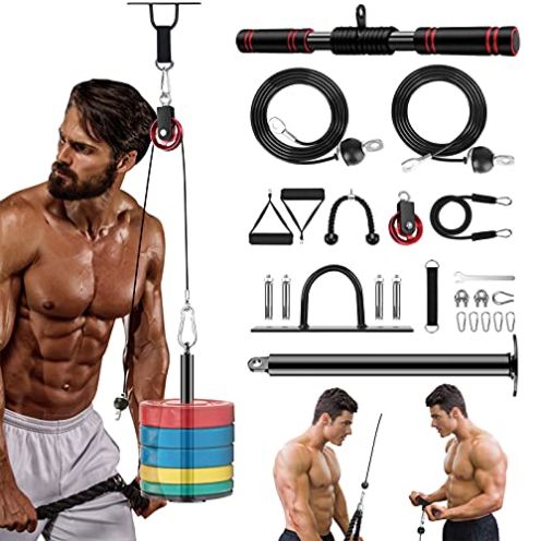  SHINYEVER Pulley Fitness System